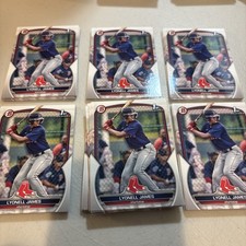 2023 1st Bowman Rookie Cards Lot Of 70 Boston Red Sox Lyonell James