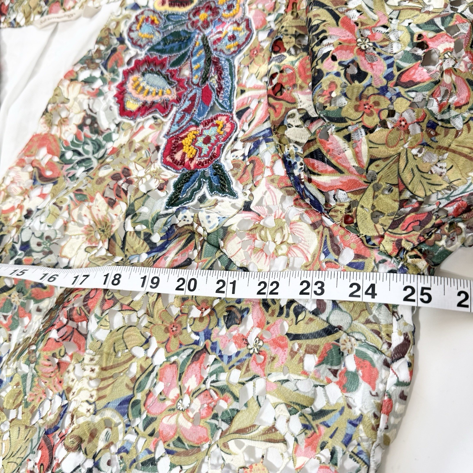 Soft Surroundings 2X Ariege Jacket Medium Floral … - image 11