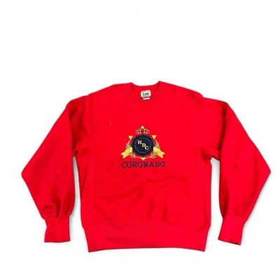 Vintage 90s HDC Coronado sweatshirt college Sz Small