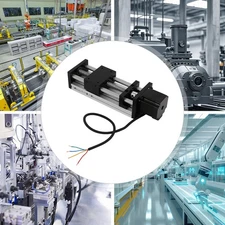 CNC Linear Guide Rail Slide Stage Actuator Ball Screw Motion Table Nema 23 Motor