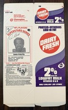 Dan Fouts Chargers 1986 Dairy Fresh NFL Players Series Milk Carton Unfolded #8