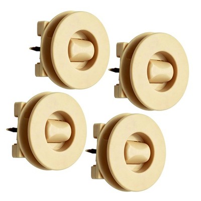 High Quality 4X Floor Mat Clips Perfect fit for almost all cars ABS Aftermarket