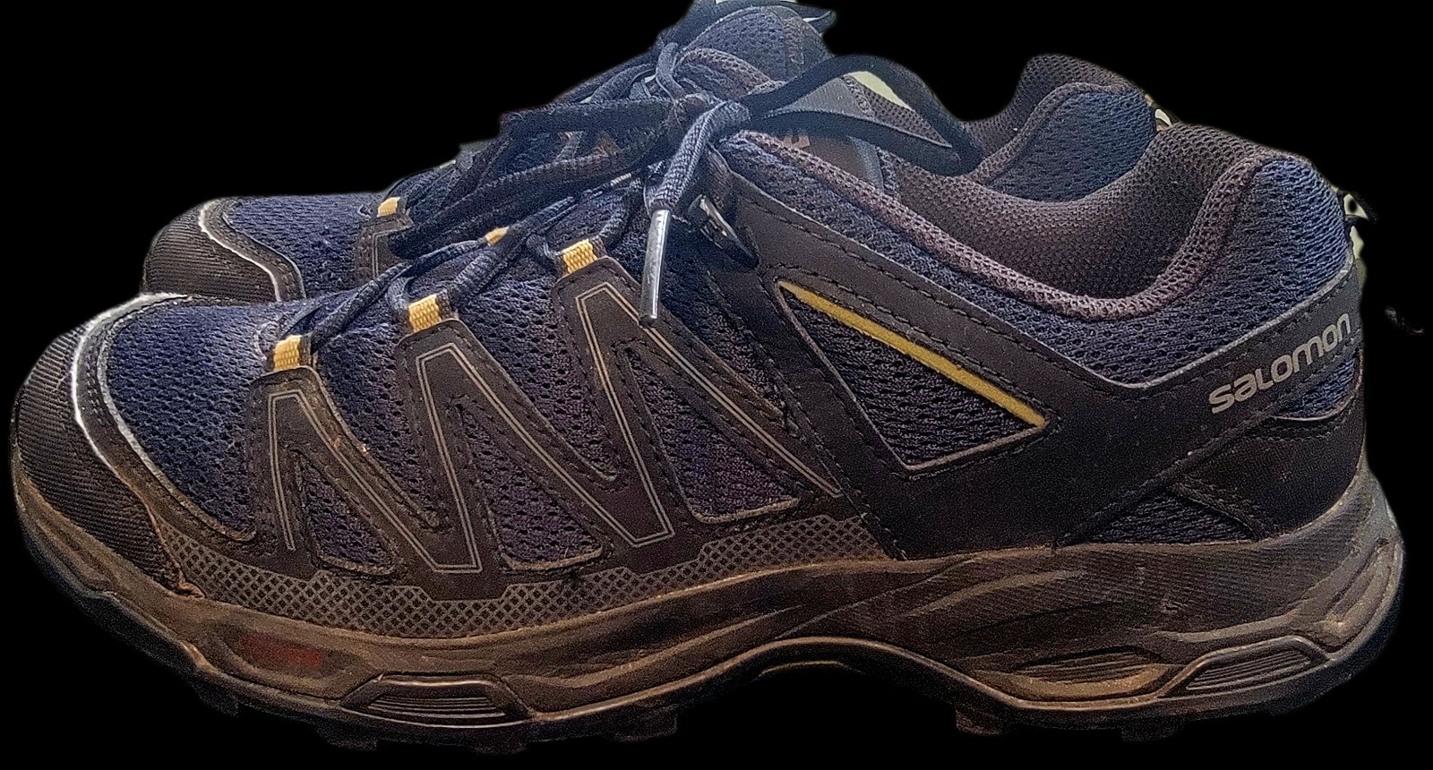 Salomon Pathfinder scarpe da trekking outdoor uomo blu e nero taglia 10