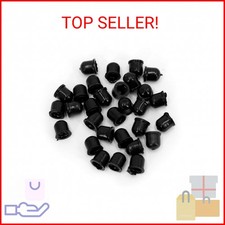 UTSAUTO 30Pcs Brake Bleeder Screw Caps Grease Dust Cover Brake Bleed Nipple Cap