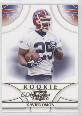 2008 Donruss Threads Rookie Retail Rookies 492/999 Xavier Omon #249 0e3