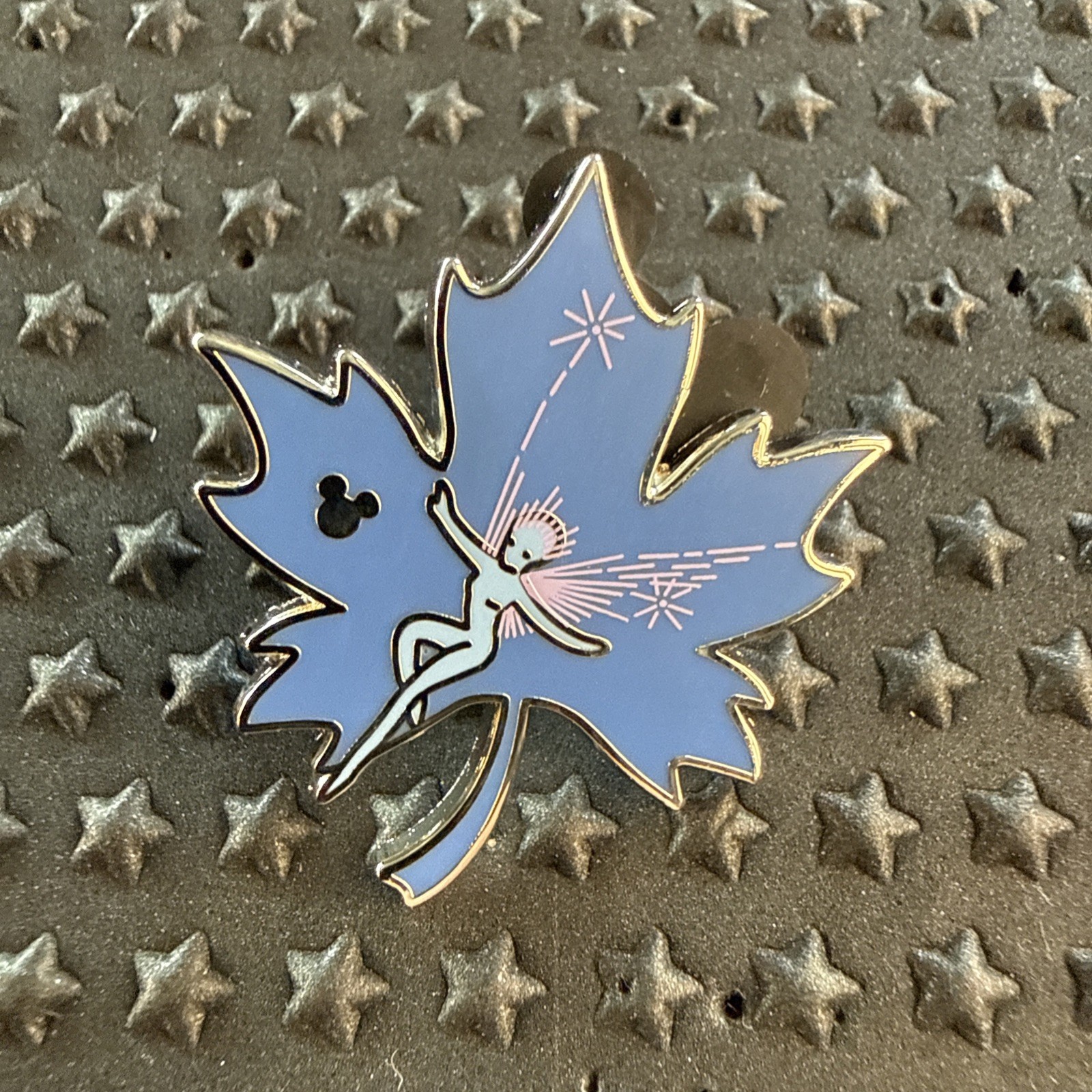 Disney Pin 2023 Fantasia Hidden Mickey Pin Ice Sprite Fairies Maple Leaf 