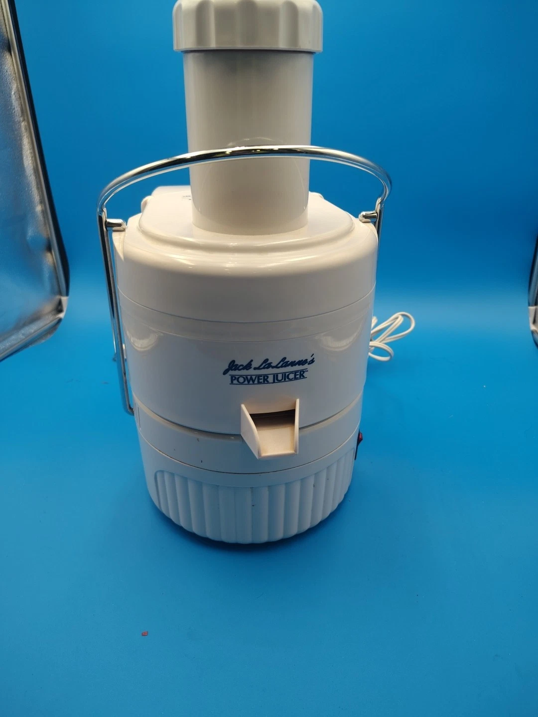Jack LaLanne's Power Juicer CL-003AP White Base Unit Only Tested