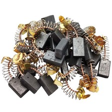 30pcs Electric Motor Carbon Brushes Self Stop Replacement Repair Tool Part 6x10x
