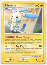 Minun 32/132 Secret Wonders Non-Holo Rare Pokemon Card Masakazu Fukuda MP PC287 on eBay