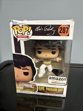 Funko Pop! Traje de faraón Elvis Presley #287 diamante exclusivo de Amazon