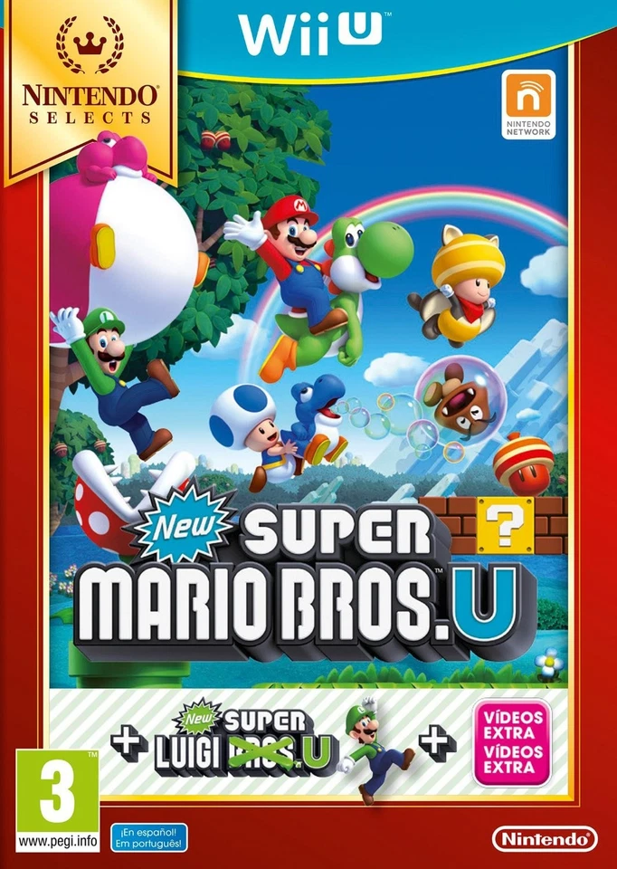 New Super Mario Bros U + New Super Luigi U Nintendo [PO50151]
