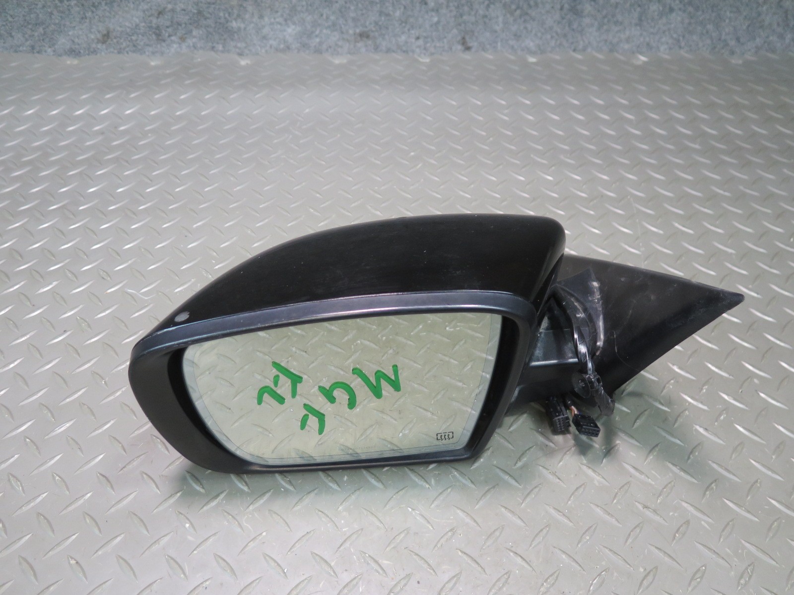 2014-2017 MASERATI GHIBLI M157 FRONT LEFT DOOR EXTERIOR SIDE VIEW MIRROR BLACK
