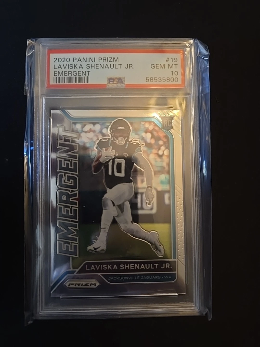 Laviska Shenault Jr. Panini Prizm Emergent #19 Base