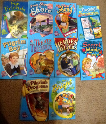 Abeka Reading Program Grade 3 Readers Lot of 10 3a b c e f g h k i & 2a Newest