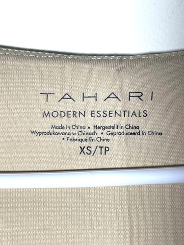 TAHARI Modern Essentials Off-White XS Women's Sleeveless Tank Top - Picture 2 of 4