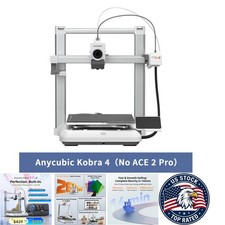 ANYCUBIC Kobra 4 Combo 3D Printer with Wi-Fi and Auto Leveling - Kobra 4 / FDM