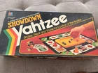 Vintage 1991 SHOWDOWN YAHTZEE Board Game Milton Bradley