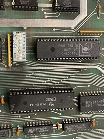 Vintage 1984 JAMMA PCB Arcade Board-Greyhound electronics, inc UV-1b Rev 5