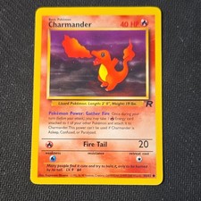 Pokémon TCG Charmander 50/82 Team Rocket Common Regular English 40 HP on eBay