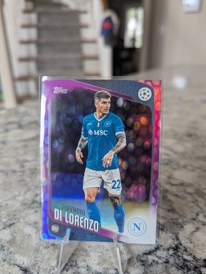 Topps 2025-26 UEFA Club Competitions Parallel Giovanni Di Lorenzo SSC Napoli #77