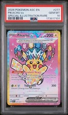2026 POKEMON ASCENDED HEROES #277 PIKACHU ex SPECIAL ILLUSTRATION RARE PSA 10