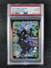 2024 Topps Chrome JACKSON MERRILL Rookie RC Negative Refractor SP #207 PSA 10