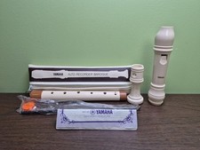 YAMAHA Alto Recorder Baroque MadeinJapan W Case  Accessories Cream Colored Read
