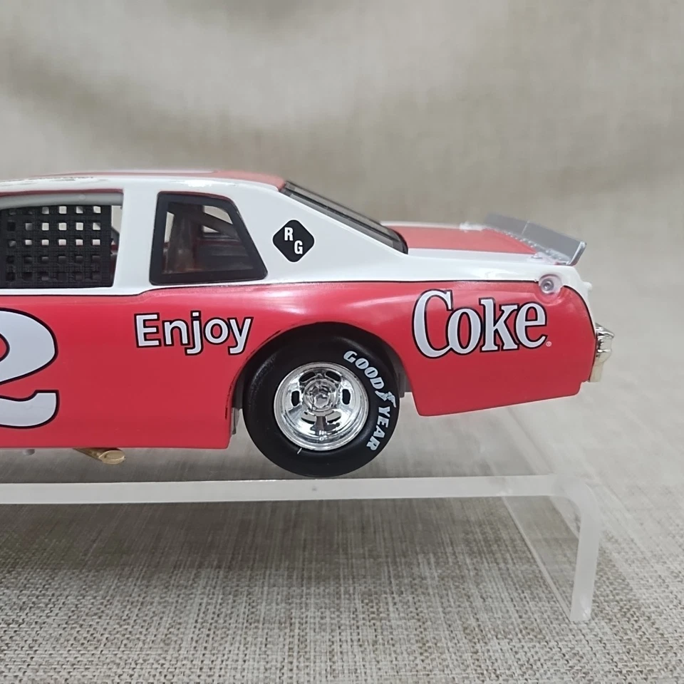 1:24 Action Diecast Dale Earnhardt #2 Coke Pontiac Ventura w/COA 1980 Limited Ed - Image 3 of 4