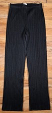 Issey Miyake PLEATS PLEASE Black Fully Pleated Iconic Pants Japan Size 2
