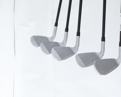 Taylormade Qi Max Hl Iron Set 6-Pw Stiff Flex Kbs Reax 75 Graphite