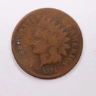 1871 Indian Head Cent, Fair Circulated, Affordable Coin, Store #CT1198.