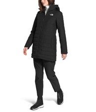 Chaqueta parka reversible aislada The North Face Mossbud para mujer TNF negra talla S