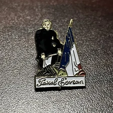 Pascal Sevran French TV Presenter Author Lapel Hat Pin