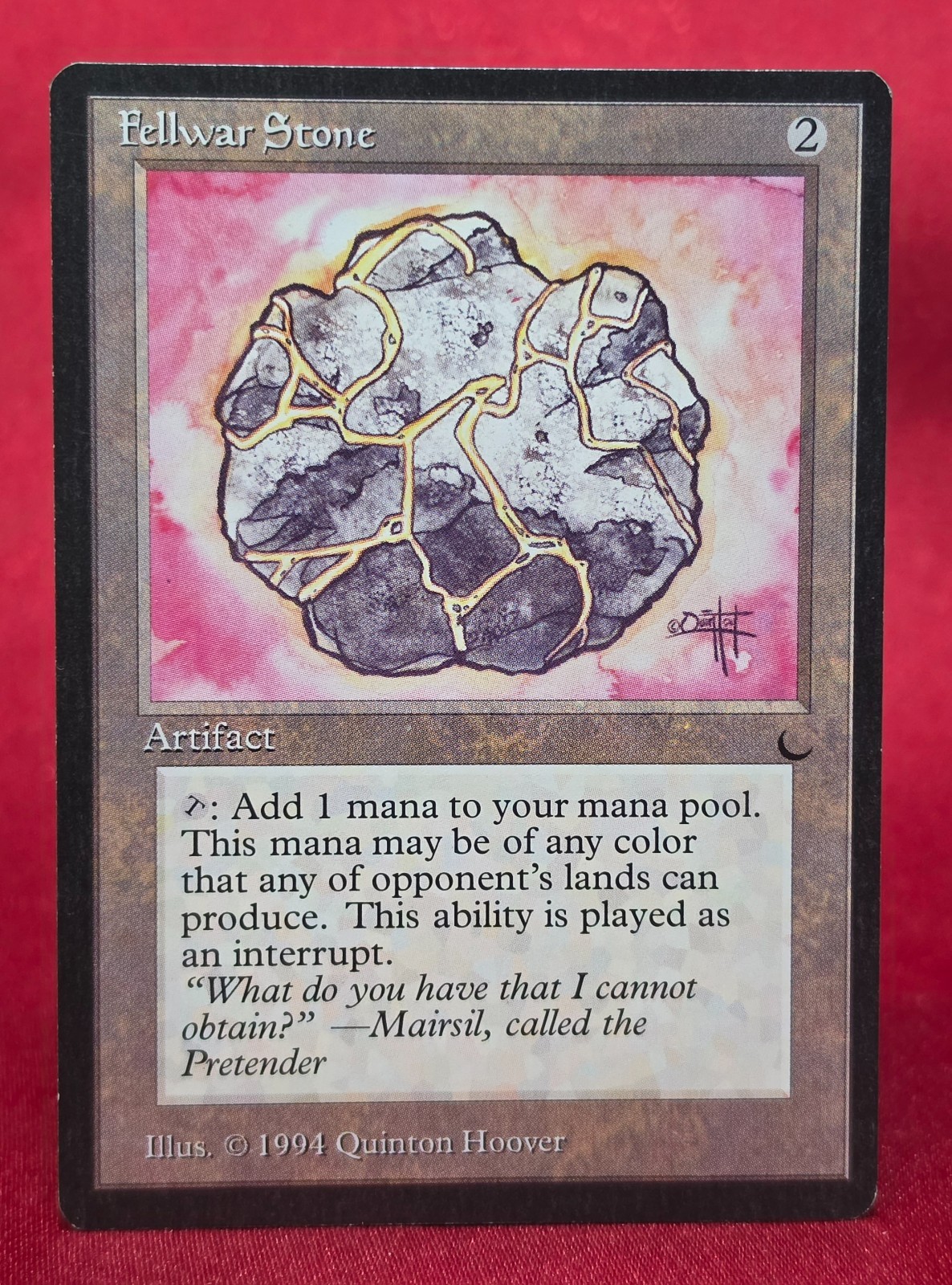 Fellwar Stone The Dark English Magic The Gathering MTG 1994 - NM