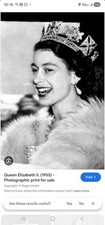 QUEEN ELIZABETH Photo 13x10 Royal London England Great Britain Collectibles