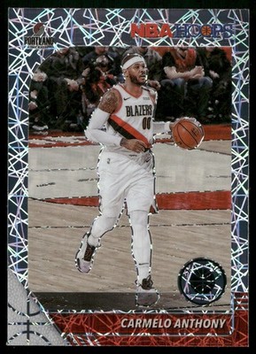 Carmelo Anthony - 2019-20 Panini NBA Hoops Premium - Silver Laser Prizm 