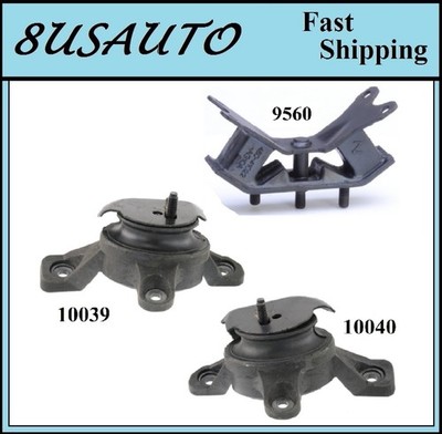 3PCS MOTOR & TRANS MOUNT FIT Subaru Legacy, Outback 3.0L - AUTO TRANS
