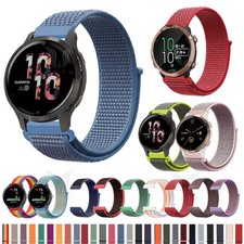 Strap Nylon Loop For Garmin vivoactive 3 Vivomove Forerunner 255 Venu band Sport