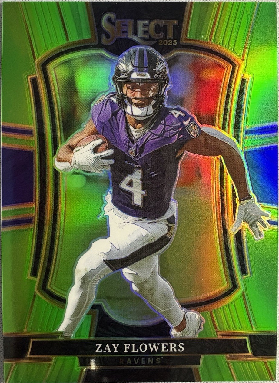 2025 Panini Select - Zay Flowers #162 for sale | eBay