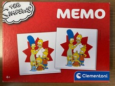 THE SIMPSONS - MEMO CLEMENTONI INTROVABILE - GIOCO DI CARTE - I SIMPSON