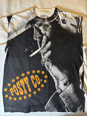 Post Malone Big A Stadium Tour 2025 Official Shirt Men Large Posty Co Concert