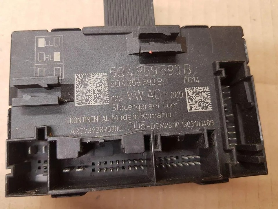 VW GOLF VII Variant BA5, BV5 Rear Right Door Control Unit 34326375 ...