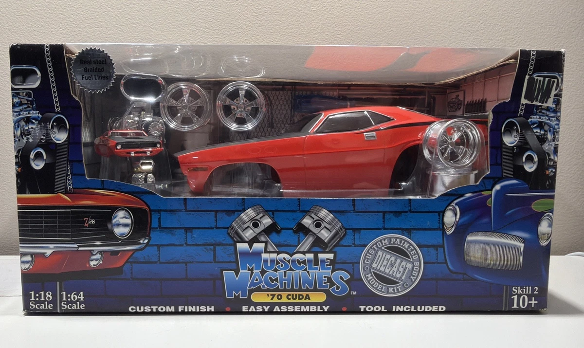 Muscle Machines Plymouth 1:18 Scale Diecast & Toy Vehicles for