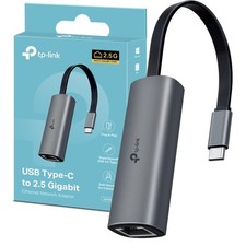 Image of TP-Link UE302C USB C to Ethernet Adapter 2.5 Gigabit Ethernet to USB C 3.0 Adap
