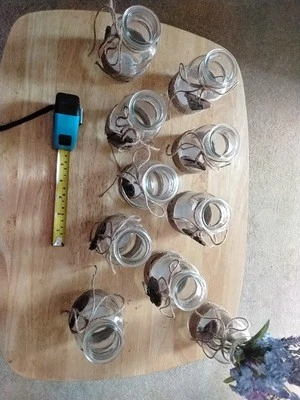 10 petits vases idéaux pour décoration de table. - Photo 1/4