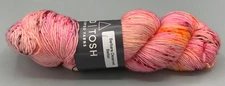 MAD TOSH HAND DYED FINGERING SOCK WEIGHT YARN - BARBARA DESERVES BETTER - 420 YD
