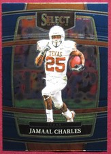 2022 Select Draft Picks Blue #75 Jamaal Charles texas longhorns