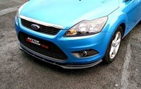 Maxton Design Frontlippe Passend FüR Ford Focus II FL Schwarz Hochglanz