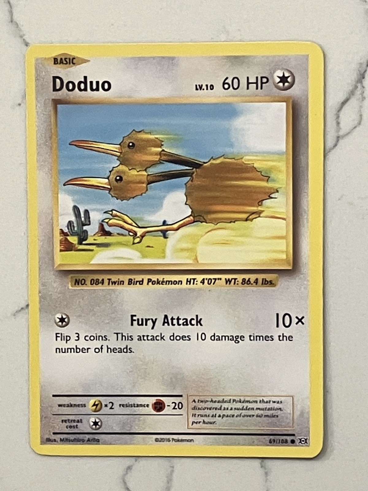 Doduo 69/108 Evolutions Regular