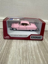 KINSMAERT 1953 Cadillac Series 62 Coupe Miniature Pink Diecast Model 1/43 Used